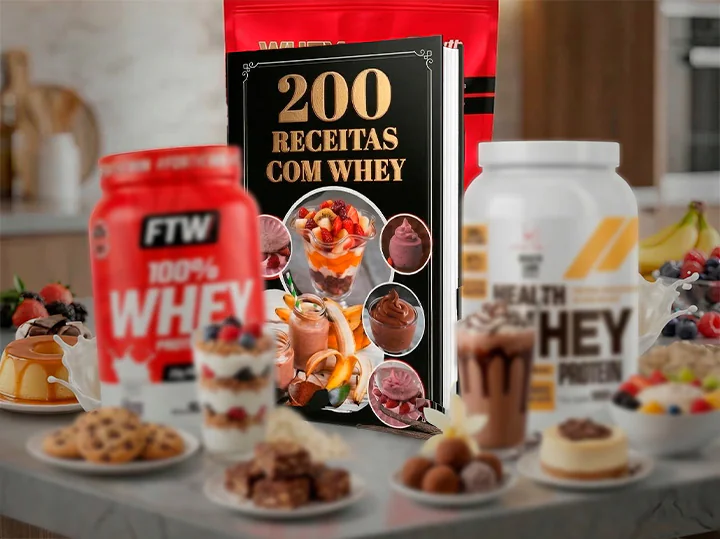 200 Receitas com Whey